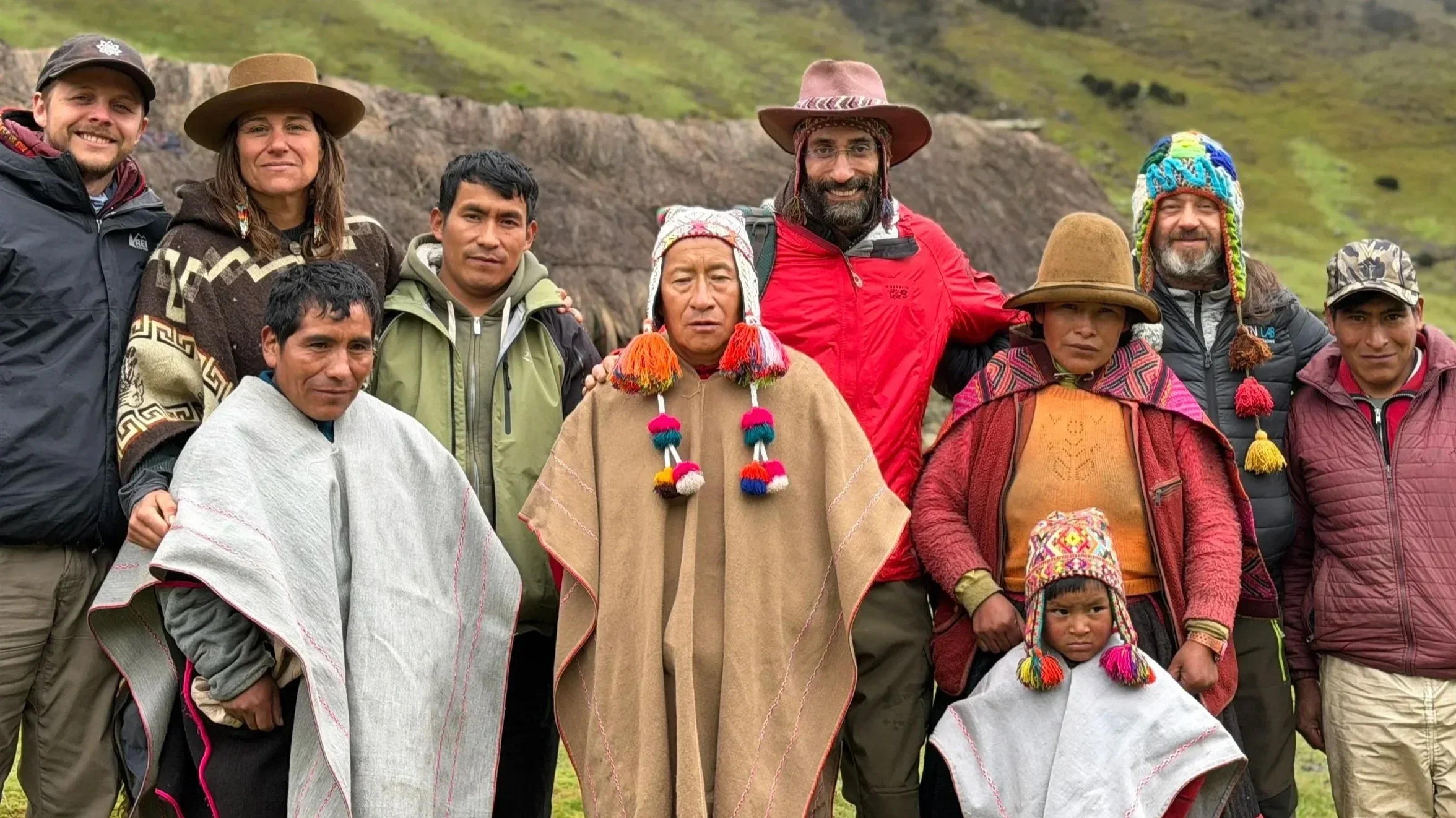 Retreat gathering at the Paititi Institute centre in Peru