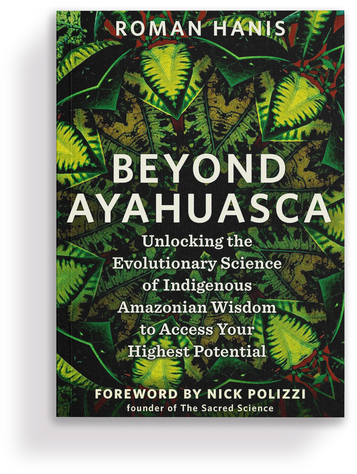 Portada del libro Beyond Ayahuasca, de Roman Hanis