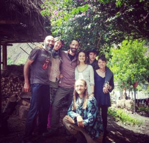 Image shows Paititi 2016 and onwards core team of staff for healing and permaculture