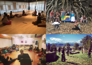Image shows Paititi 2016 Planetary Awakening tour, healing circles, breathwork events, and community ceremony